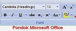 Gambar Font Size